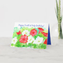 Search for 4th of july birthday cards Independence day birthday