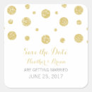 Search for glitter save the date stickers Modern