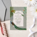 Search for vintage peacock wedding invitations Antique