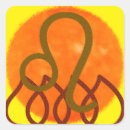 Search for fire lion stickers Leo