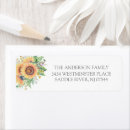Search for sunflower birthday return address labels Flowers