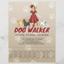 Search for dog walking flyers Pet sitting business