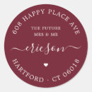 Search for round address labels weddings Calligraphy