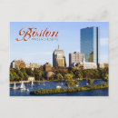 Search for boston skyline postcards River