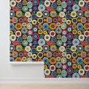 Search for 70s wallpaper home living Colourful