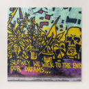Search for graffiti street art puzzles Illustration