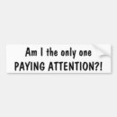 Search for attentive bumper stickers Rights