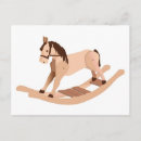 Search for wood toy postcards Rocking horse