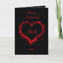 Search for funny for him anniversary cards Heart