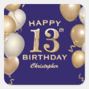 Search for 13th stickers Thirteenth birthday