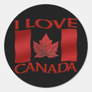 Search for i love canada stickers Flag