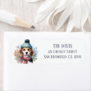 Search for winter landscape return address labels Cold