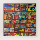 Search for comic book puzzles Vintage