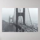 Search for black white bridge posters California
