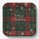 Search for green plaid pattern plates Country