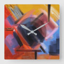 Search for modern in red black clocks Elegant