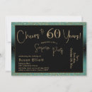 Search for confetti 60th birthday invitations Glam