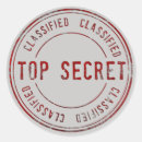 Search for classified stickers Secret agent