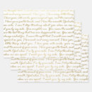 Search for gold wedding wrapping paper Bridal shower