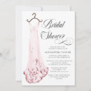 Search for dress bridal shower invitations Vintage