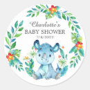 Search for rhino stickers Baby shower