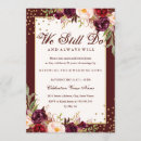 Search for fall vow renewal invitations Floral