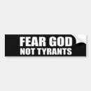 Search for tyrant bumper stickers Liberty