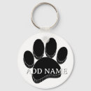 Search for pawprint key rings Pet