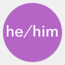 Search for for him stickers Pronouns