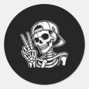 Search for retro peace sign stickers Skeleton