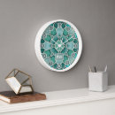 Search for teal clocks Sea glass