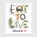 Search for healthy living stickers Vegan