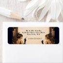 Search for 1920s wedding return address labels Roaring twenties