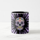 Search for mexican sugar skull mugs Skeleton