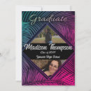 Search for neon graduation invitations Elegant