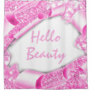 Search for fuchsia pink shower curtains Girly