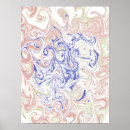 Search for elegant blue pattern posters Marble