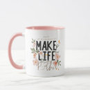 Search for the bright side mugs Flower