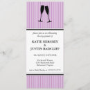 Search for champagne toast engagement party invitations Black