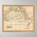 Search for hand colored posters Map