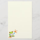 Search for frog personal stationery Amphibian