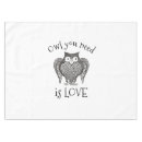 Search for owl tablecloths Cartoon