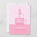 Search for music birthday invitations Girly