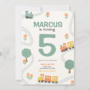 Search for trains invitations For kids