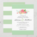 Search for simply elegant wedding invitations Green