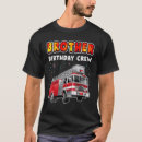 Search for fire truck birthday tshirts Crew