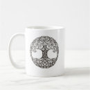 Search for celtic design coffee mugs Tree of life