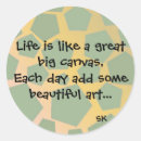 Search for beautiful words stickers Life