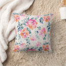 Search for pink floral cushions Rose