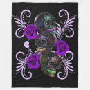 Search for day of the dead blankets Goth